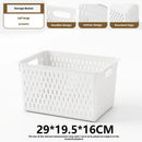 Axyaa Plastic Storage Baskets Stackable Household Organizer Bins for Pantry Snacks Toys