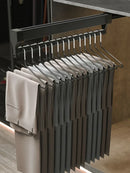 Axyaa Adjustable Telescopic Wardrobe Hanger | Extendable Clothes Rail Organizer