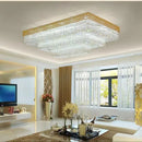 Axyaa Modern Crystal Chandelier and Ceiling Lamp for Living Room and Bedroom