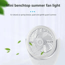 Axyaa 30W LED Fan Table Lamp 3-speed Night Light Travel Camping Rechargeable