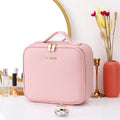 Axyaa Waterproof Makeup Travel Bag with Brush Compartment & Handle for Women
