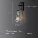 Axyaa Large Water Droplets Glass LED Chandelier for Modern Living Spaces