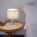 Axyaa Glass Lampshade LED Desk Lamp Minimalist Bedroom Light Fixtures