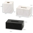 Axya Marble Tissue Box - Elegant Home and Hotel Decor