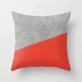 Axyaa Red Checked Print Pillowcase 45*45cm