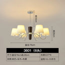Axyaa Luxury Cloth Cover Chandelier for Living Room, Dining & Bedroom
