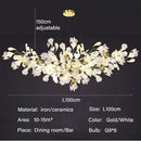 Axyaa Ginkgo Leaf Chandelier: Luxury Designer Art Nordic Branch Lamp