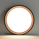 Axyaa Walnut Grain Smart Ceiling Light for Bedroom and Living Room
