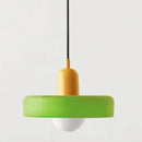 Axyaa Vintage Yellow Glass LED Chandelier Pendant Light - Modern Hanging Lamp for Home