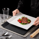 Axyaa Stone Pattern Ceramic Plate - Matte Finish Molecular Cuisine Tableware