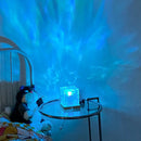 Axya Water Ripple Cube Colorful Night Light