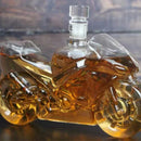Axyaa Motorcycle Glass Craft Decanter	placeholder
