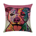 Axyaa Animal Print Pillow Cover: Stylish Sofa & Chair Linen Cushion Cover Art