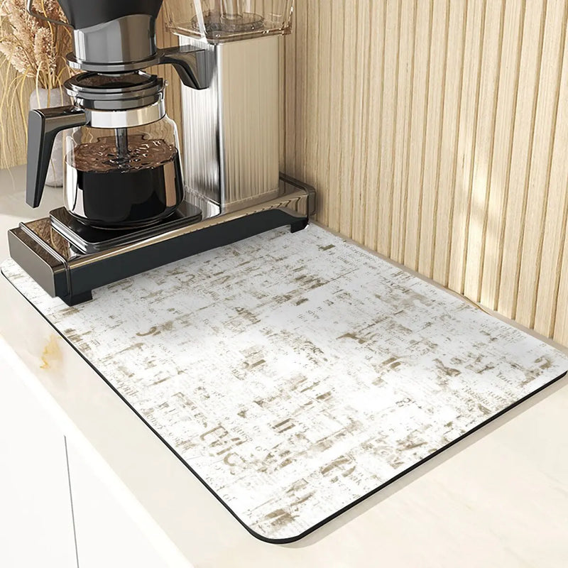 Axyaa Stripe Coasters: Stylish Non-Slip Table Mat & Absorbent Placemat