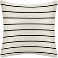 Axyaa Modern Black White Arrow Lines Pillowcase Linen Cushion Cover Home Decor