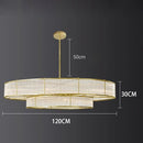 Axyaa Gold Crystal Chandelier: Modern Luxury Lighting for Home, Living Room, Bedroom