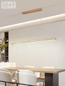 Axyaa Stone Chandelier Pendant Light - Travertine Kitchen Island Lamp