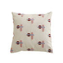 Axyaa Embroidery Pillow Cover 45x45cm Soft Cozy Square Home Decoration