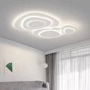 Axyaa Simple White Ceiling Lamp for Warm Indoor Decor in Living Room, Bedroom, or Dining Room