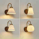 Axyaa Retro LED Ceramic Wall Lamp for Bedroom, Living Room, Dining Room