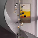 Axyaa LED Pendant Chandeliers for Modern Living and Dining Room Lighting