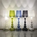 Axyaa Acrylic Retro Floor Lamp - Elegant Wine Glass Design