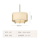 Axyaa Japanese Fabric Pendant Lamp for Bedroom, Living Room, Dining Room