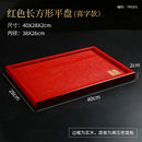 Axyaa Chinese Wedding Wooden Tray Set - Home Decor & Tea Serving Essentials