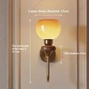 Axyaa LED Retro Wall Lamp for Eye Protection in Living Room & Bedroom