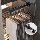 Axyaa Adjustable Telescopic Wardrobe Hanger | Extendable Clothes Rail Organizer