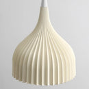 Axyaa White Resin LED Pendant Light for Home Decor and Illumination