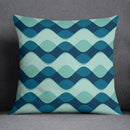 Axyaa Blue Fresh Air Series Pillow Cover for Home & Office Decoration