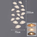 Axyaa Dining Room Chandelier Indoor Pendant Lights Ceiling Lamps Elegant Salon Lighting