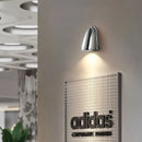 Axyaa Aluminum Spot Wall Lamp Silver Electroplating Sconce Light LED Store Decoration