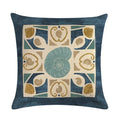 Axyaa Geometric Mandala Cushion Cover Symmetrical Decorative Pillowcase