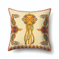 Axyaa Nordic Floral Print Cushion Cover - 45x45CM