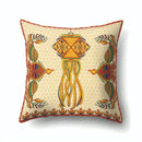 Axyaa Nordic Floral Print Cushion Cover - 45x45CM