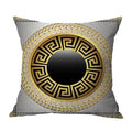 Axyaa Black Gold Line Cushion Cover Pillow Case, Home Decor for Living Room.