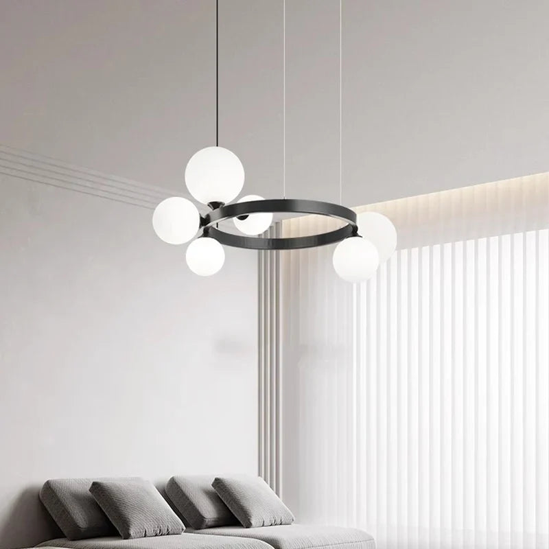 Axyaa LED Chandeliers for Modern Home Decor Indoor Lighting