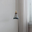 Axyaa Copper Socket LED Chandelier Industrial Vintage Pendant Light