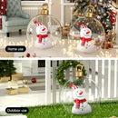 Axyaa Inflatable 3D Christmas Ball Snowman Santa Claus Xmas Tree Decoration Ball