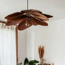 Axyaa Wabi-sabi Paper LED Ceiling Chandelier Retro Home Decor Petal Ceiling Lamp