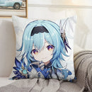 Axyaa Decorative Pillow Covers for Sofa Cushions - Genshin Impact Inspired Home Decor