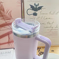 Axyaa Pumpkin Silicone Cap for Stanley Tumbler Cup 30&40oz, Reusable Sippy Plug