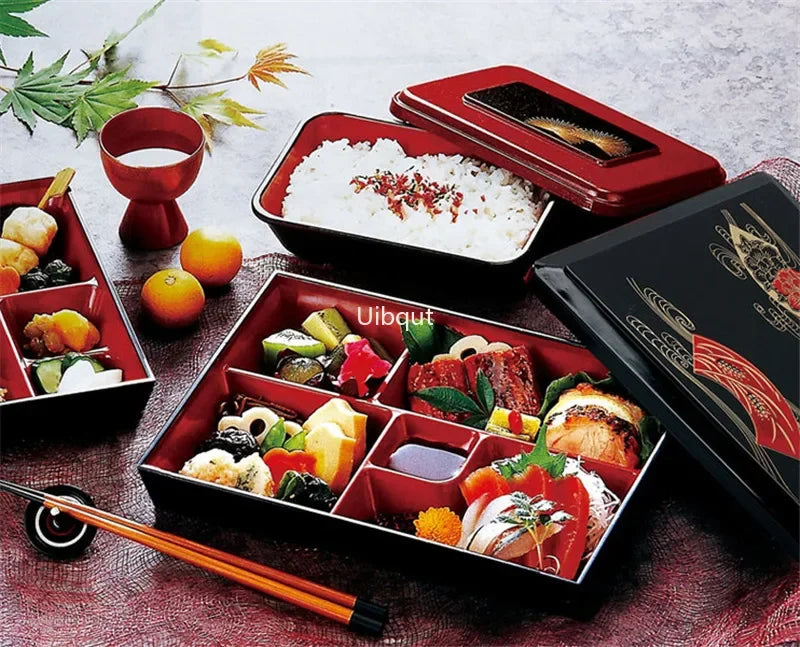 Axya Bento Box: Japanese Lunch Box with Compartments, Portable and Food Storage