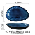 Axyaa Ceramic Sushi Dim Sum Plate Set