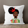 Axyaa Cartoon Girl Pillow Case: Soft Short Plush Cushion Cover for Sofa & Home Decor