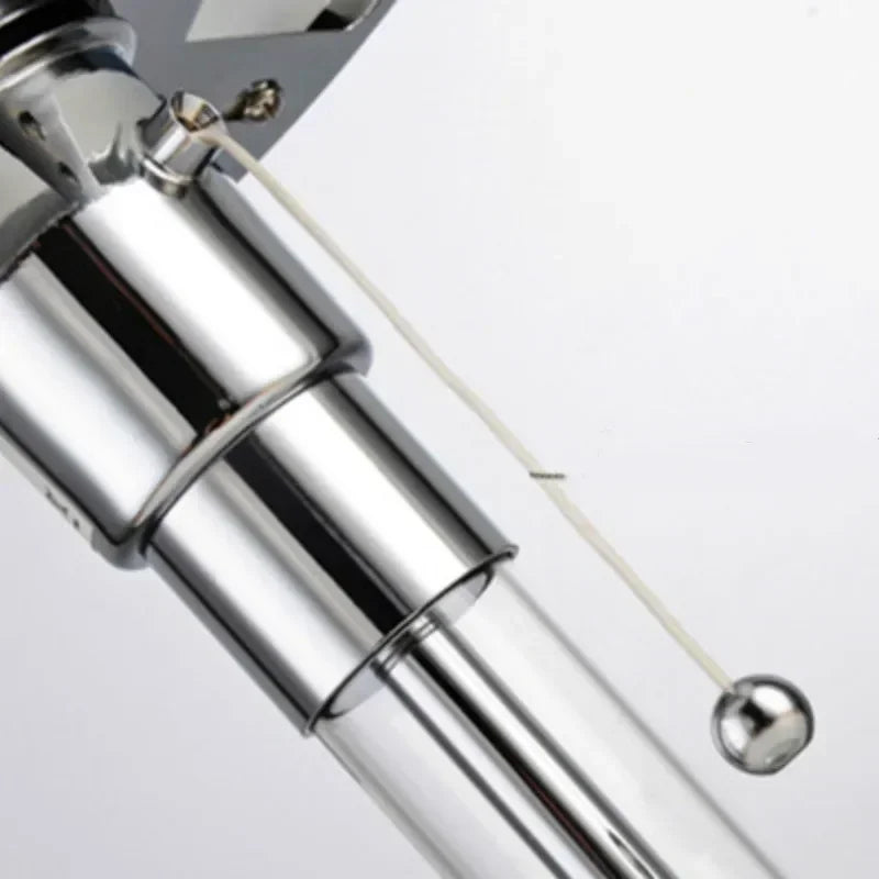 Axyaa White Glass Table Lamp - Nordic Design for Bedroom & Living Room