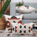 Axyaa Tufted Plush Tassels Cushion Cover for Stylish Home Decor