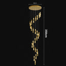 Axyaa Nordic Crystal LED Pendant Light Fixture for Home Decoration